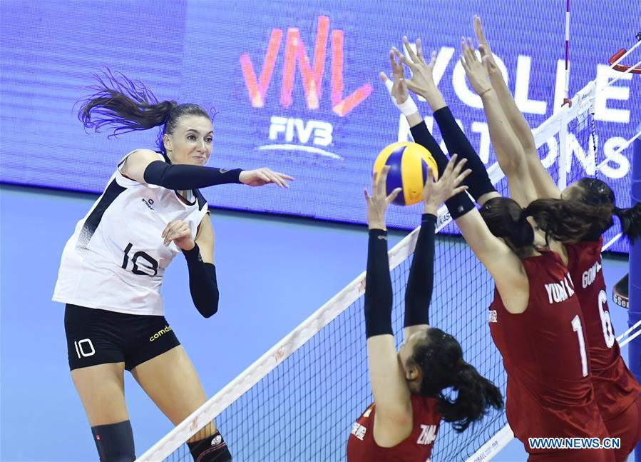(SP)CHINA-NINGBO-VOLLEYBALL-FIVB NATIONS LEAGUE-CHN VS GER (CN)