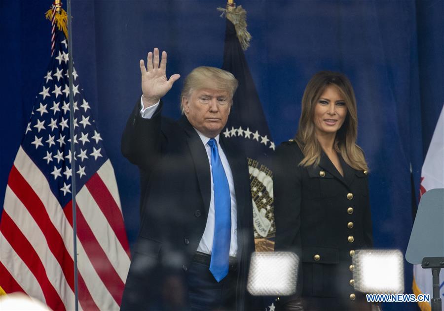 U.S.-NEW YORK-DONALD TRUMP-VETERANS DAY